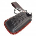 Leather Key Cover Keychain Hook For Chevrolet Corvette C8 2020 2021 2022