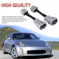 Headlight Conversion Adapters Harness Fits For 2003-2005 Nissan 350z Hid Wiring 8 To 6