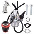 Antuko Pz22 22mm Carburetor With Air Filter Replacement For 110cc 125cc Crf Ssr Pit Bike Atv
