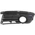 Fog Light Cover For Volkswagen Jetta 2005 To 2010 Passenger Side Front Bumper Bezel With Hole Matte Black Gen5 1k0853666e9b9 