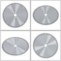 10 Inch 40 Tooth Circular Saw Blade Wood Cutting 1 Arbor Metal For Plastic