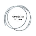 United Pacific 34800 72-inch Long A Diameter Chrome Wire Loom Corrugated Polypropene Construction Crush Brasion Resistant A A  
