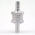 8mm 5 16 In Fuel Non Return One Way Check Valve For Petrol Diesel Aluminum Alloy Barb Connector Marine Automotive Rv And 