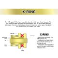 Niche Drive Sprocket Chain Combo For Kawasaki Z1000 Front 15 Rear 40 Tooth 525vm-x X-ring 110 Links