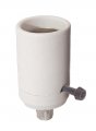 B P Lampa Mogul Size Porcelain Socket For 3-way Bulbs 