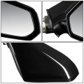 Gm1320405 Gm1321405 Pair Oe Style Powered Side View Door Mirror Compatible With Chevy Camaro 10-15