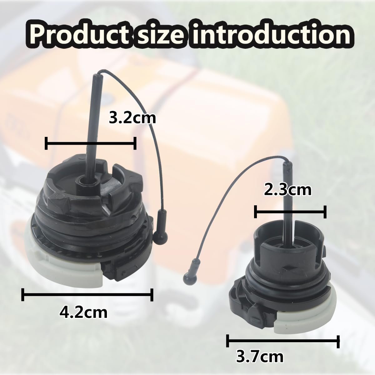2x Fuel Cap Replace 000 0350 0525 Oil 0000 0526 For Sthil Ms192t Ms192tz 021 023 023l 025 024 024s 024sw 024wb 024swvuel Cap