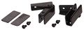 The Hillman Group 57068 Glass Door Hinge Regular Mount Black 2-pack 
