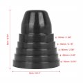 X Autohaux 2pcs 50mm 55mm 60mm 65mm 70mm Led Light Dust Cover Headlight Fogproof Seal Cap Dust For Car