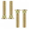Caltric 4x Wheel Stud M10x1 0mmx43mm Compatible With Polaris Ranger 500 4x4 Efi 2009