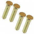 Caltric 4x Wheel Stud M10x1 0mmx43mm Compatible With Polaris Ranger 500 4x4 Efi 2009