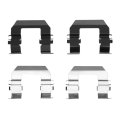Front Disc Brake Hardware Set For Kia Sportage 2005 2006 2007 2008 2009 2010 Alx-pau-df-340-03004-cla5 Standard Black 