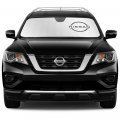 Ipick Image Made For Nissan Pathfinder 2022 Up Custom Fit Silver Reflective Bubble Roll-up Auto Windshield Sun Shade