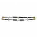 Brake Hose For Dodge Caravan Grand 1996 1997 1998 1999 2000 Front Flexible Epdm Rubber Treated Steel Ends Replacement 