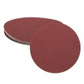 15pcs 8-inch Psa Sanding Discs 100 Grits Aluminum Oxide Self Adhesive Stick Back Sandpapers No-hole Round Wet Dry Sander Papers 