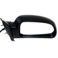 Passenger Side Door Mirror For Gmc Envoy 2006 2007 Replacement Gm1321350 And 15810913 Black Standard Style Mount 