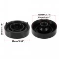 X Autohaux Id 80mm Universal Car H4 Led Headlight Headlamp Dust Cap Cover Rubber