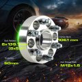 2 Inch 50mm Hubcentric Wheel Spacers 6 Compatible For Toyota Tacoma 1995-2008 Tundra 2000-2006 T100 1993-1996 4runner 1984-2008