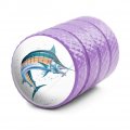 Marlin Fishing 2 Valve Stem Caps For Tire Rim Wheel Aluminum Purple