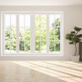 Uxcell Window Screen Mesh 24 X 55 Diy Fiberglass Netting White Frame With Hook And Loop Adhesive Edging For Bedroom Living Room