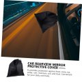 Ibasenice 10 Pcs Mirror Snow Cover Car Protector Guard Windsheild Ice Proof Accessories Useful Rearview Protection 600d Shield