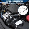 Hihaha Hood Release Cable Ford Ranger 1998-2011 For Explorer Sport 2001-2003 Control Durable Plastic 1 Pcs Black
