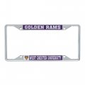 West Chester University Wcupa Golden Rams Metal License Plate Frame For Front Or Back Of Car Officially Licensed Mascot 