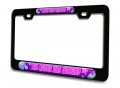 Move Over Princess The Queen Has Arrived Bl 3d Metal License Plate Frame Auto Suv Truck Tag Holder H61 