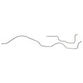 Rear Axle Brake Lines For 1974 To 1991 Jeep Cherokee Wagoneer And 1980 1981 J10 Truck 4 Door 2pc Oe Steel Jpb74r1 