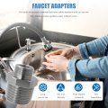 2 Pack Heavy-duty Nickel Plated Brass Adapter 1 To 3 8 Male Compression Fitting Leak-proof Compatible For Rv Kitchen Includes