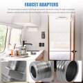 2 Pack Heavy-duty Nickel Plated Brass Adapter 1 To 3 8 Male Compression Fitting Leak-proof Compatible For Rv Kitchen Includes