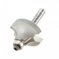 Trend Professional Bearing Guided Ovolo Router Cutter 3 8 Radius 1 4 Inch Shank 1-1 Diameter 5 Cut Length Two Bearings Tungsten