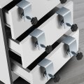 2pcs Cabinet Installation Clamp Zinc Drawer Fixing Clip Adjustable Hardware Jig Portable Front Woodworking Tool For Carpenter