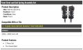 Front Strut And Coil Spring Assembly Set Of 2 Compatible With 2004-2006 Scion Xb