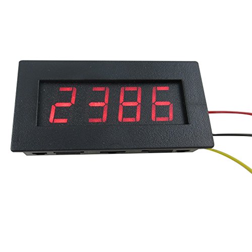 Digiten Digital Motor Rpm Tachometer Speed Measure Meter 5-9999 Led Red