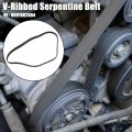 X Autohaux Car Engine Multi V-ribbed Serpentine Drive Belt No 9091602664 For Toyota Corolla 2011-2013