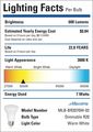 Maxxima Led Br20 50 Watt Equivalent Dimmable 7 Warm White R20 600 Lumens Energy Star 3000k Pack Of 4