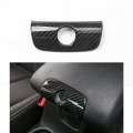 Center Console Armrest Keyhole Cover Trim For Jeep Wrangler Jk Jku 2011 2012 2013 2014 2015 2016 2017 Black Carbon Fiber Abs 