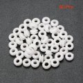 Uxcell Wire Protector Oil Resistant Armature Rubber Grommet 4mm Inner Dia 80pcs White