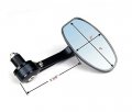 Smt-black Silver 2x Adjustable Heavy Duty Street Bike Bar End Mirrors 7 8 Compatible With Bmw Suzuki Kawasaki Buell Ducati