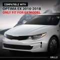 Front Bumper Lower Grille For Kia Optima Ex 2016 2017 2018 Matte Black Grill Assembly Replace Oe 86560d5010