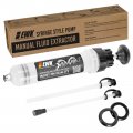Ewk 200ml Manual Fluid Extractor Vacuum Oil Syringe Change Pump For Automotive Fluids Evacuation 