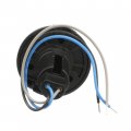 Attwood 910r3pb-7 Lightarmor Plug-in Light Base For Pole Lights 3-pin Round Composite Black Low-profile