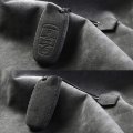 Jannechou Alcantara Leather Key Cover For Lamborghini Aventador Centenario Diablo Gallardo Huracan Reventon Veneno Black
