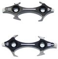 Yana Shiki A4027bk Black Tattoo Style Mirror Block-offs For Suzuki Gsx-r 600 750 1000 