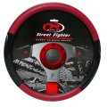 Plasticolor Red R Racing Street Fighter Steering Wheel Cover 