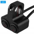 Cnc Aluminum Alloy Motorcycle Handlebar 1inch 25mm Headlight Spotlight Dual Switch 1 Inch Control On-off Waterproof Push Button