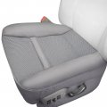 Driver Side Bottom Cloth Seat Cover For 2006-2008 Ram 1500 2500 3500 Slt Left Front Cushion Factory Replacement-gray 
