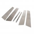 Secosautoparts 250192 6pcs Chrome Door Pillar Trim Stainless Steel Compatible With Kia Optima Sedan 2011-2015