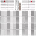 60 Pack Stainless Steel Cable Railing Lag Swage Screws 30 Pairs Left And Right Handed Thread For 1 8 In Deck Kit Wood Posts 